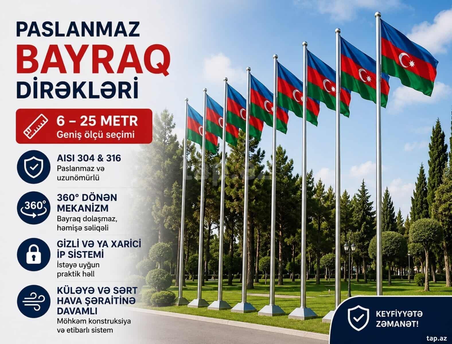Bayraq dirəyi — 1